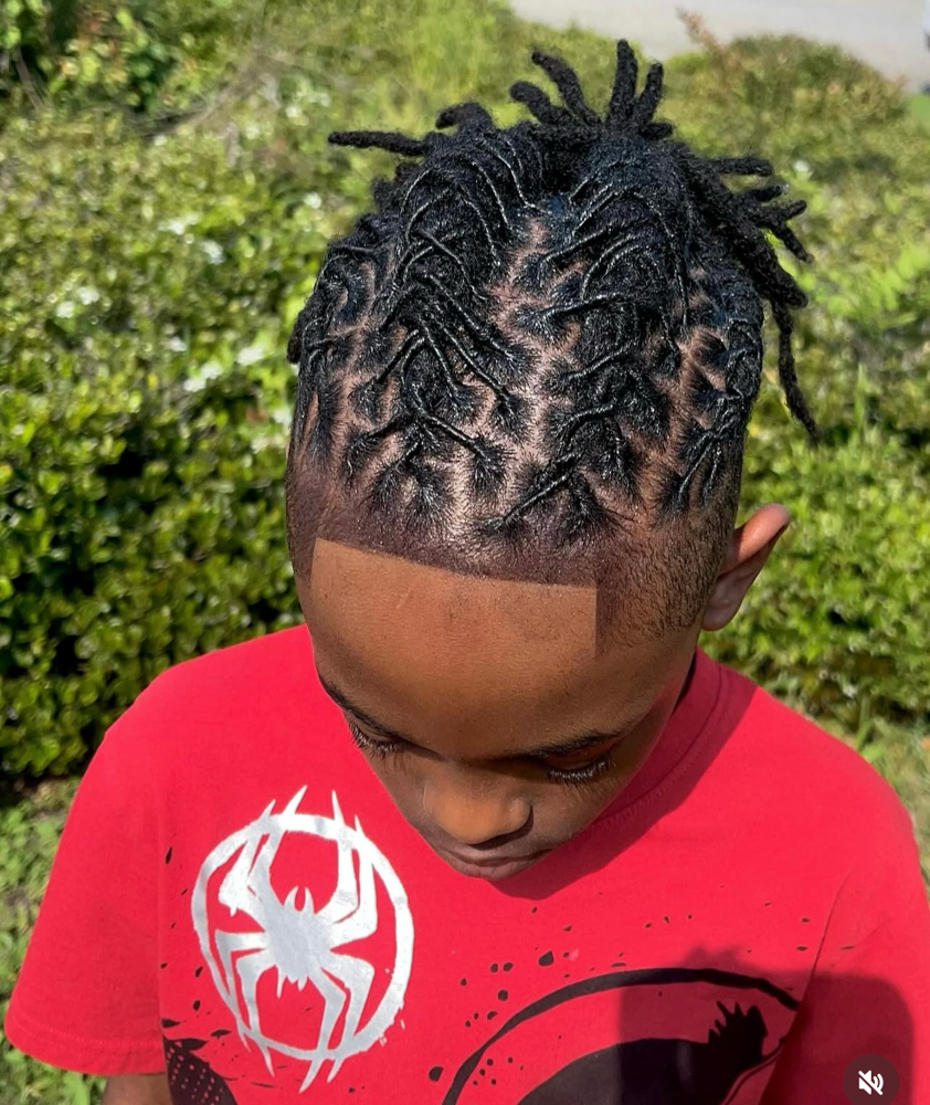 Kids Loc Retwist(Haircut Included)