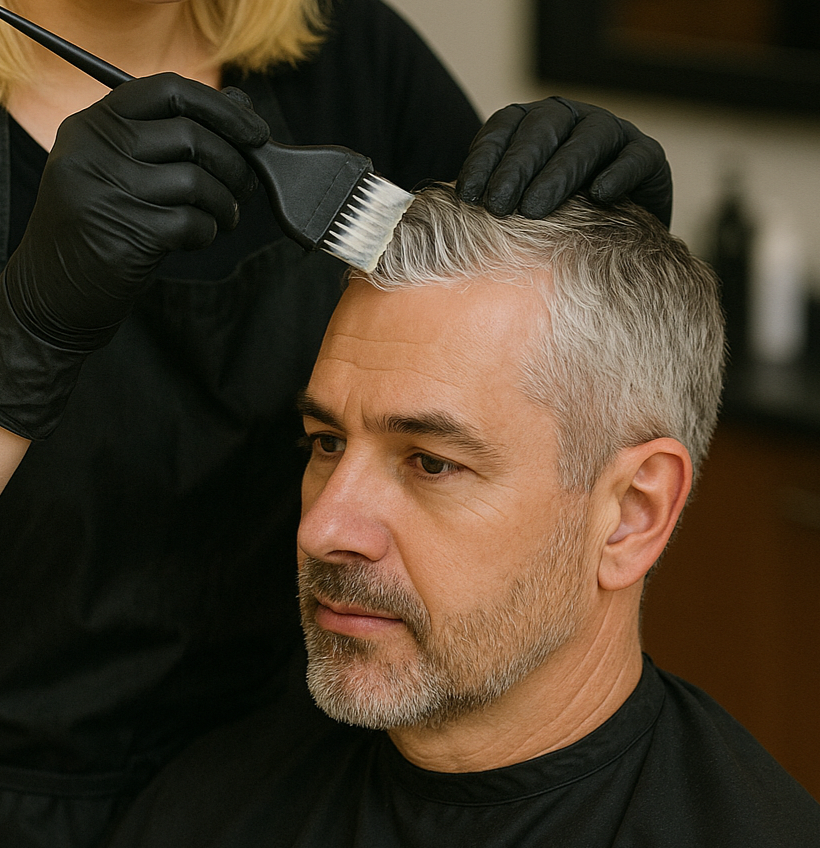 Hair Color- Grey Blending