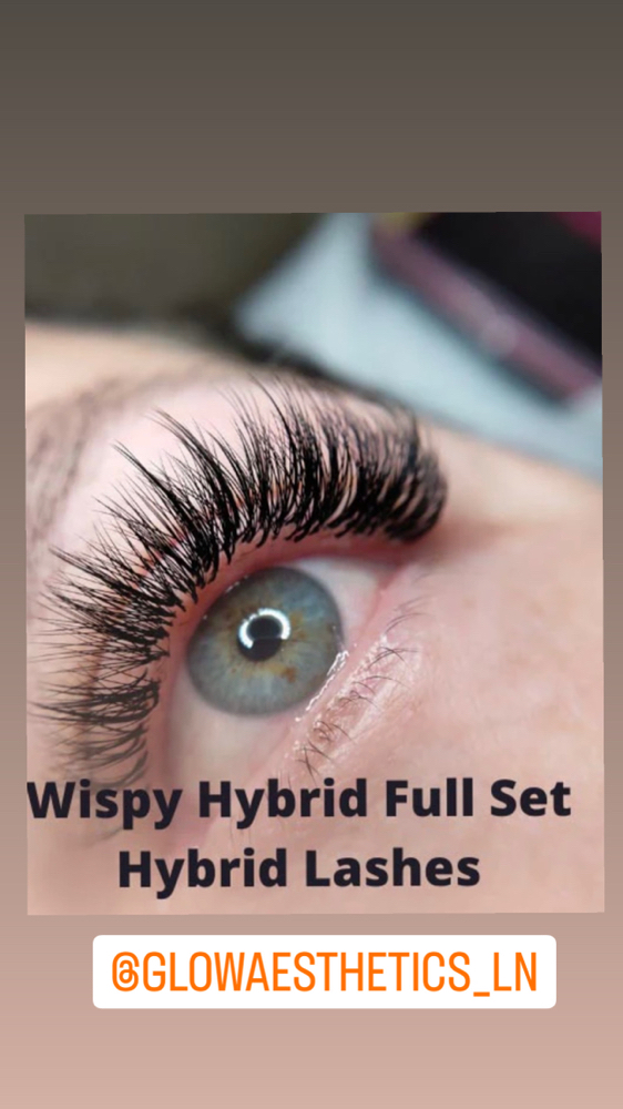 Wispy Hybrid Full Lash Set