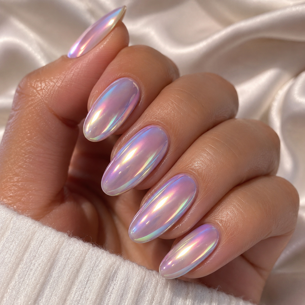 Chrome Or Cat Eye Nails at Pretty & Pink in Fort Myers, FL