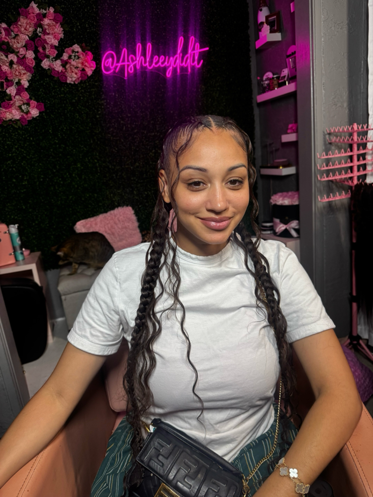 Mean Girl French Braids