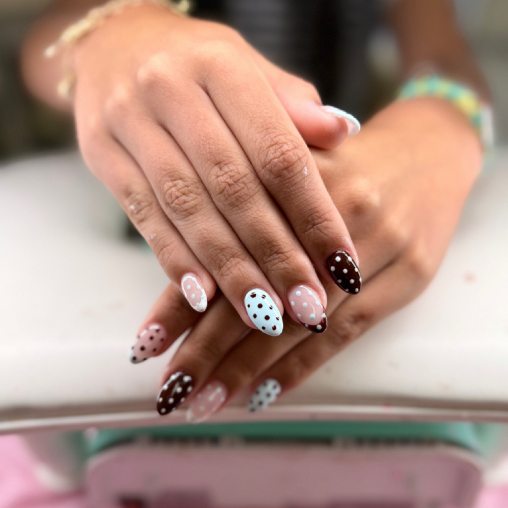 Minimal nail art ✨ at NailsbyMira in San Angelo, TX