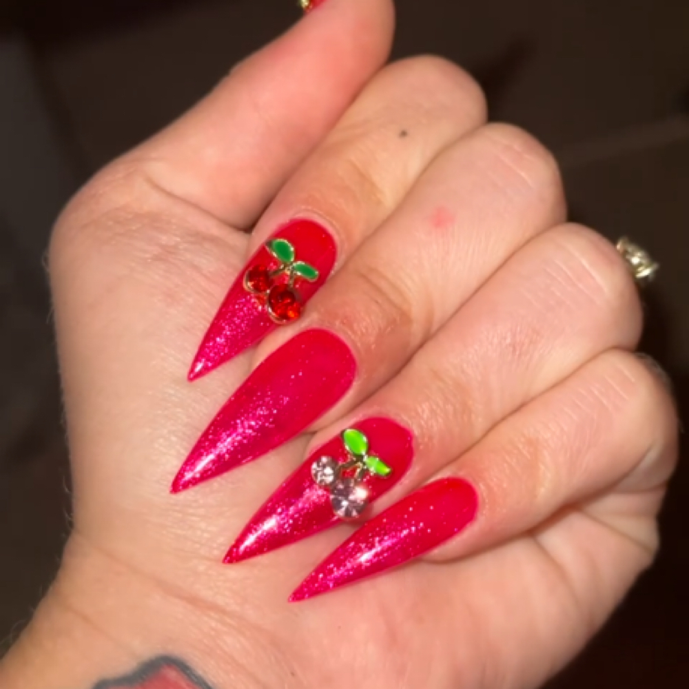 Acrylic Full Set (Long) at Vibe Salon in Reno, NV