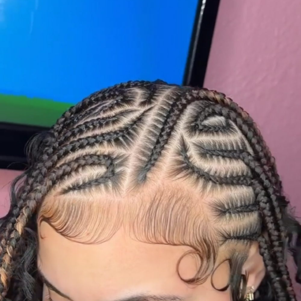 Fulani Braids at CharmeuseCo. in Sikeston, MO