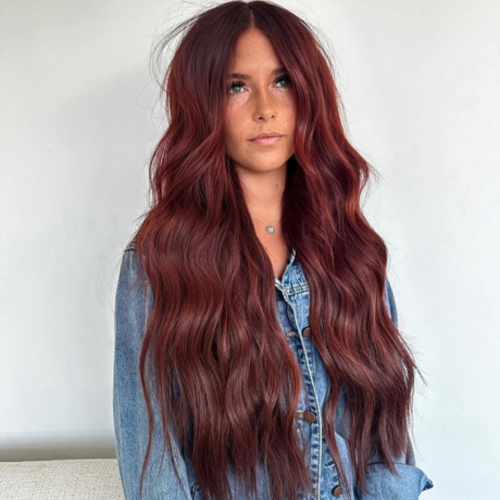 The Transformation Red at The Mane Strand in Wexford, PA