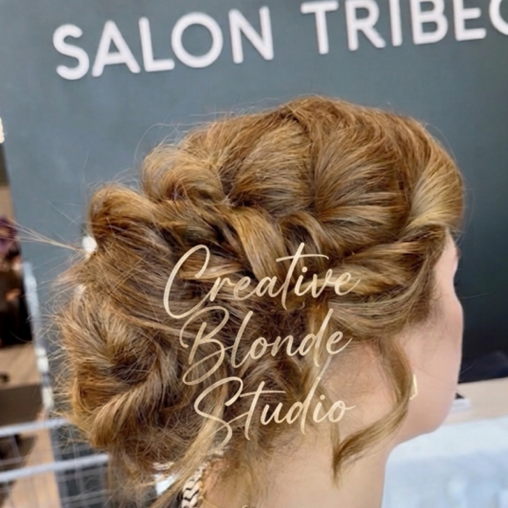 Updo (Alex) at Salon Tribeca in Rancho Cucamonga, CA