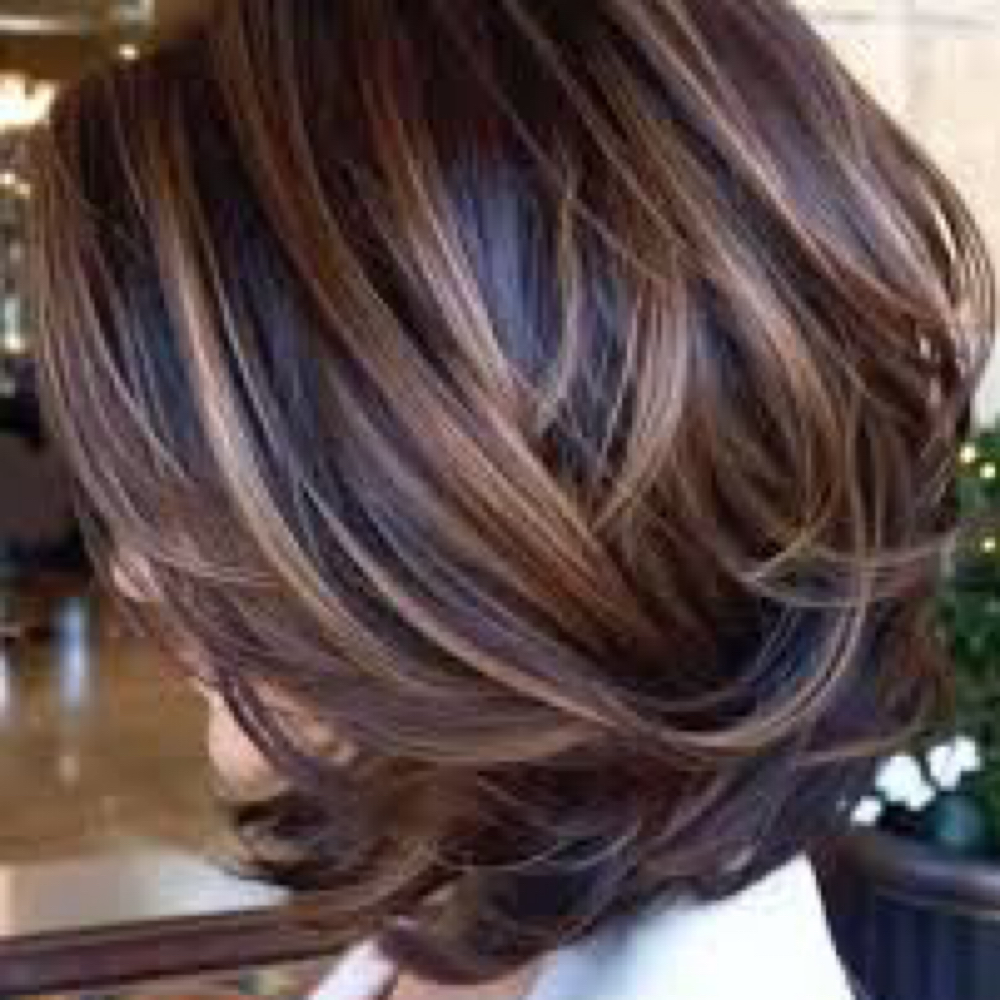 Color/Full Highlight & Haircut (JD) at Lusso Hair Studio and Spa in Winston Salem, NC