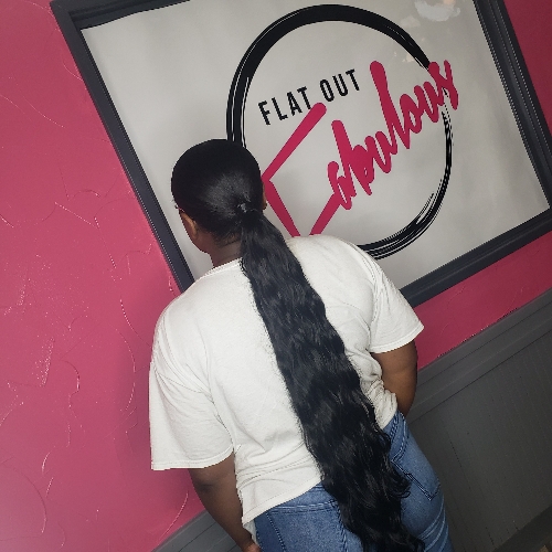 Sleek Ponytail