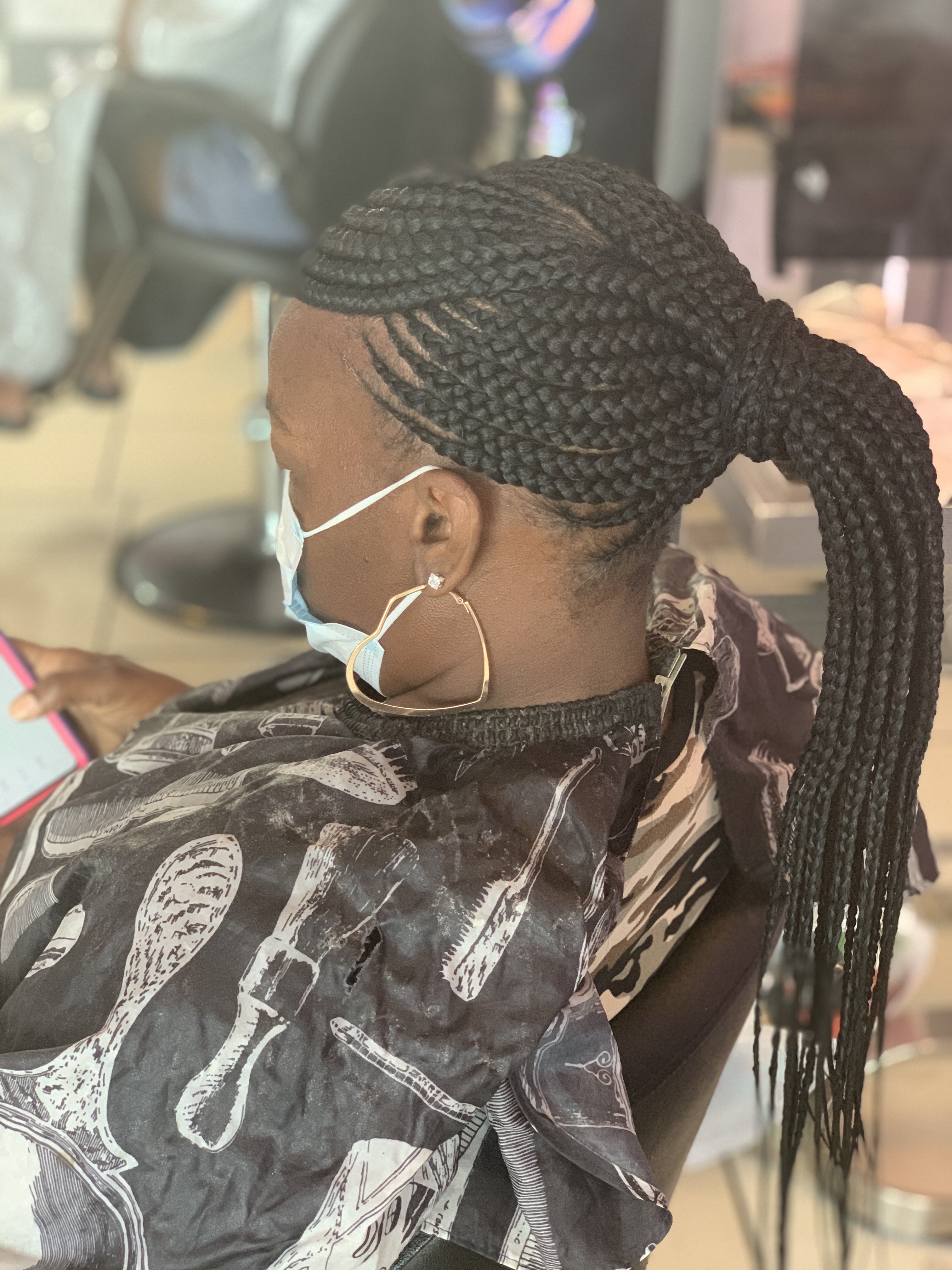 Braided Ponytail Medium