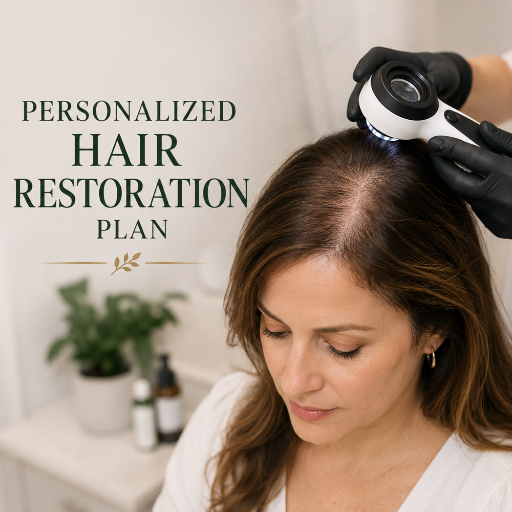 Personalized Hair Restoration Plan at Skin By Kim, RN - Med Spa in Asheboro, NC