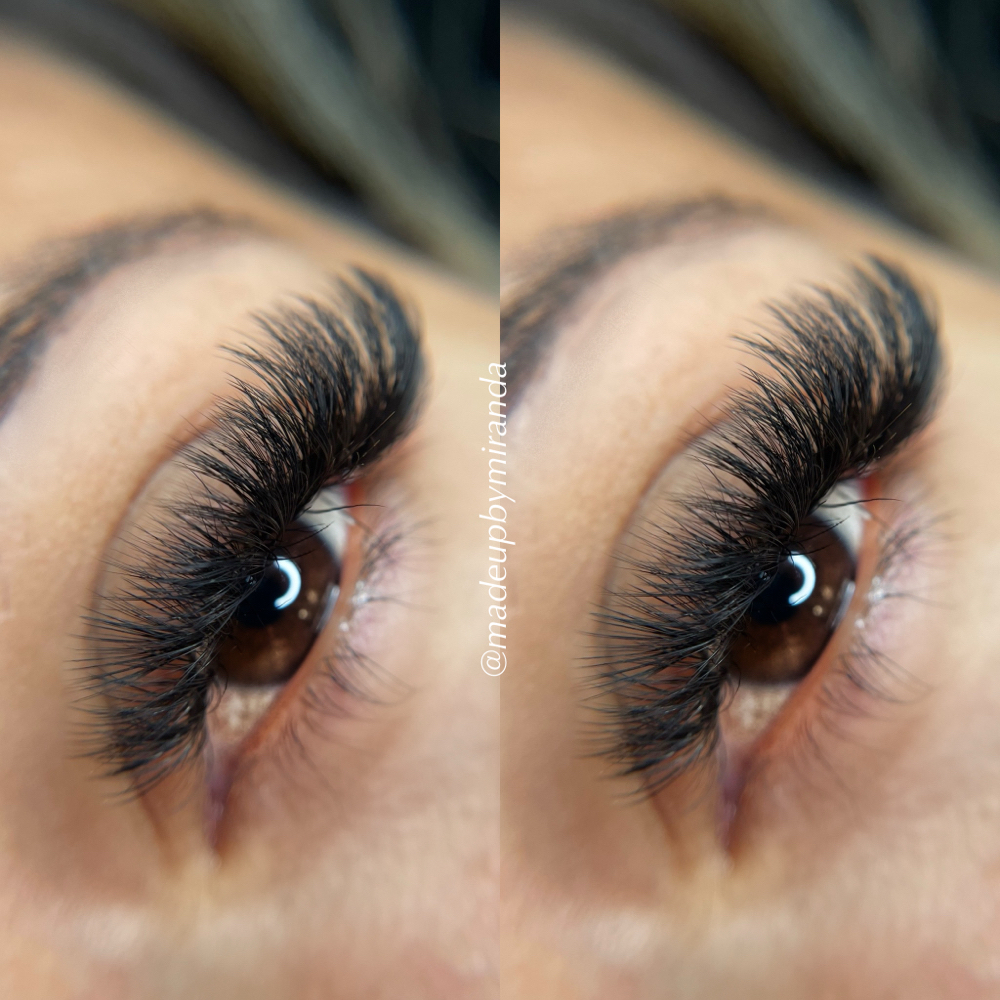 Volume Full Set Lashes at Madeupbymirandaa in Los Angeles, CA