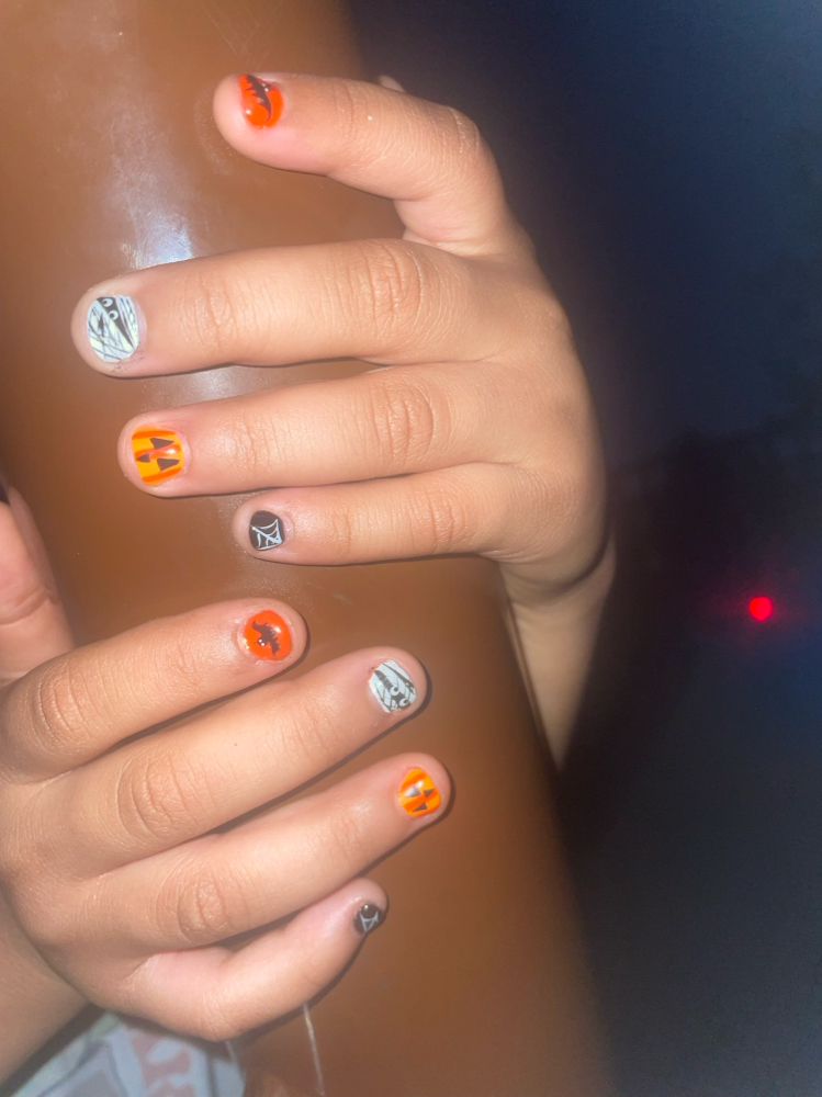 Kiddos Nail Art Gel Mani