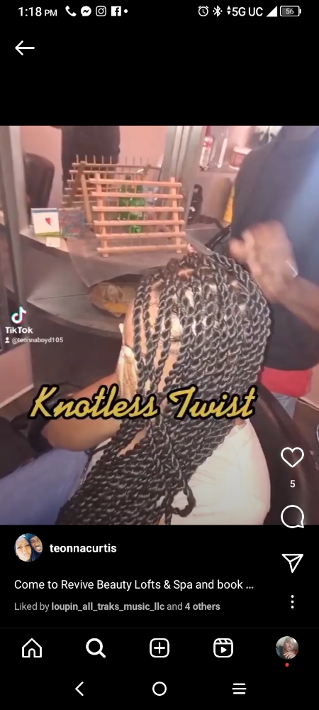 Knotless Twist