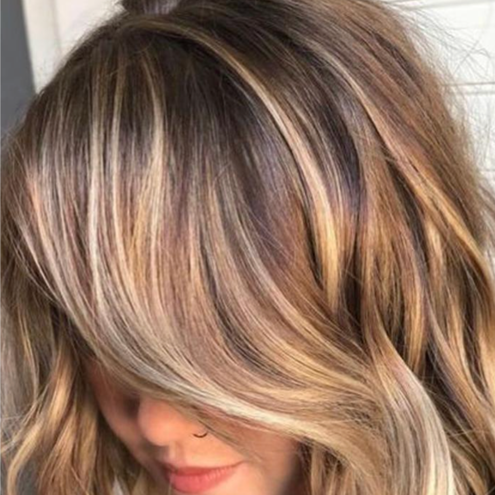 Partial Foil Signature at Looking Glass Hair Design in Boise, ID