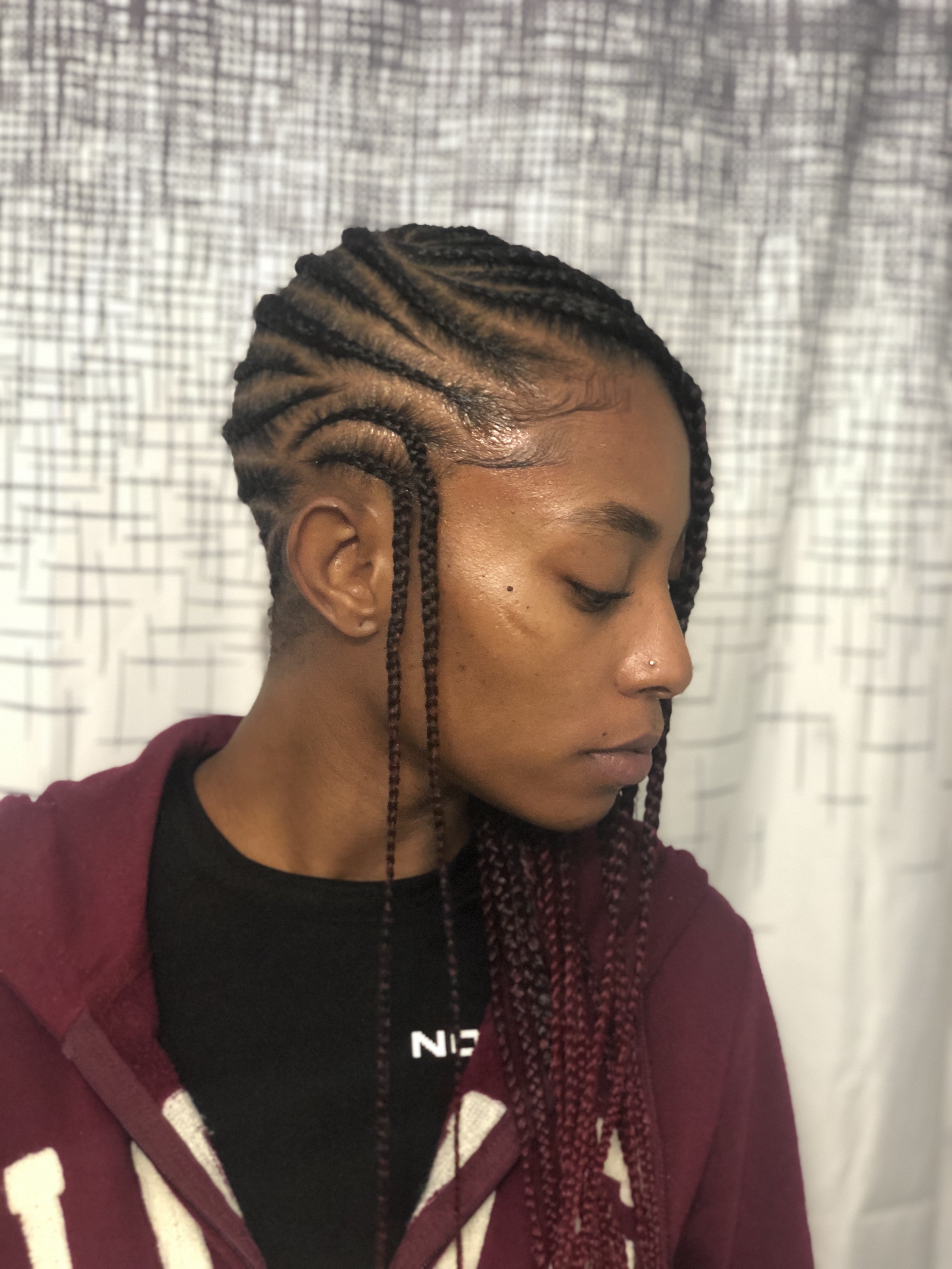 Feed-in Braids at Rosegold Beauty in Brockton, MA