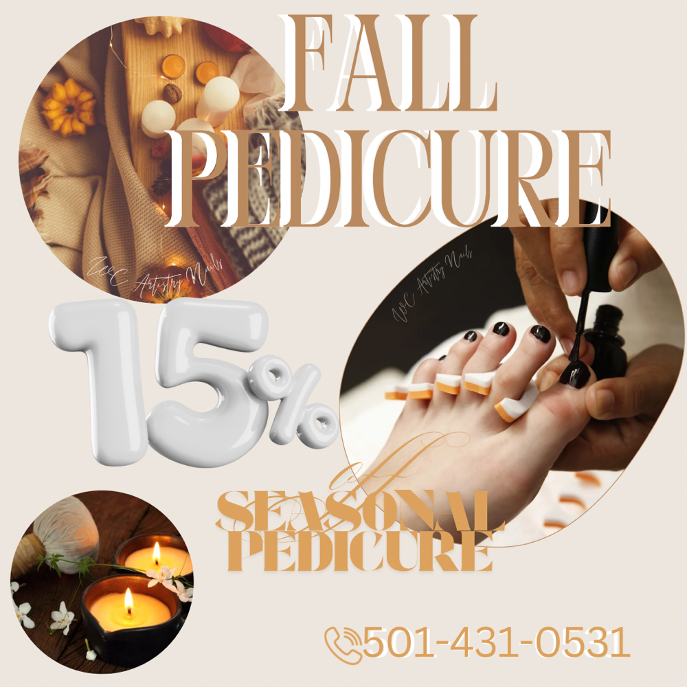 💛SEASONAL PEDICURE 💛