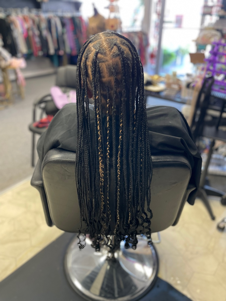 Knotless Braids at Lavish salon in Independence, KS