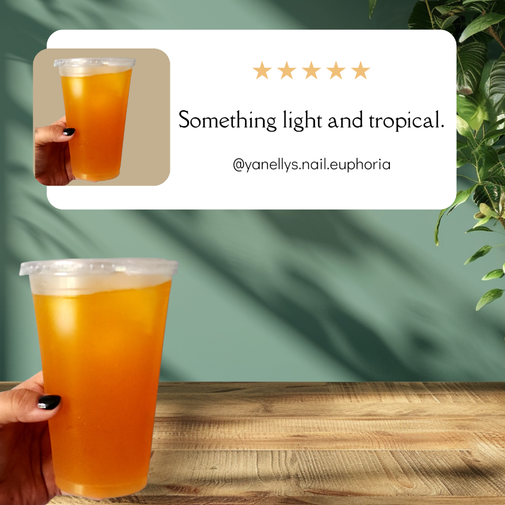 Mango Passion Fruit Refresher at Yanellys.nail.euphoria in Wilmington, CA