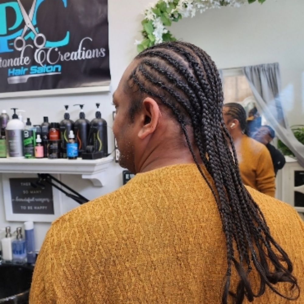 Cornrow Braiding at Passionate Creations Hair Salon LLC in Cary, NC