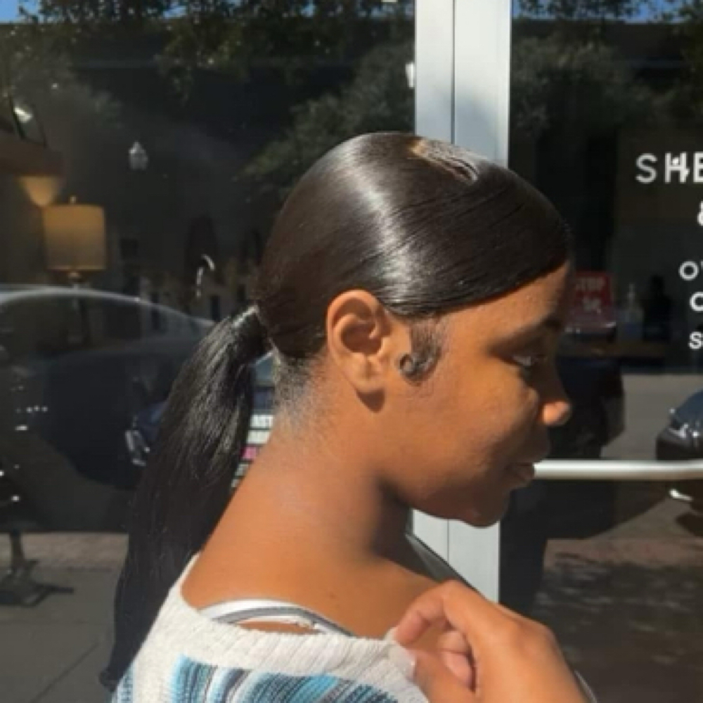 Sleek Ponytail at Luxury Beauty Factory LLC in Florence, SC
