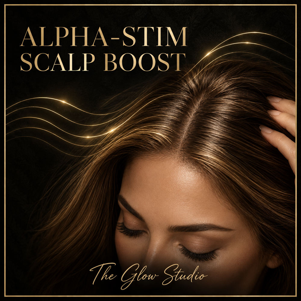 Alpha-Stim Scalp Boost Add-On at The Glow Studio in Sioux Falls, SD