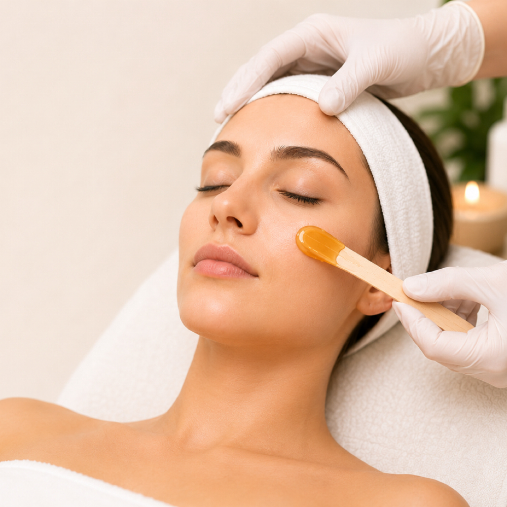 Full Face Wax at Ambertipz in Raleigh, NC