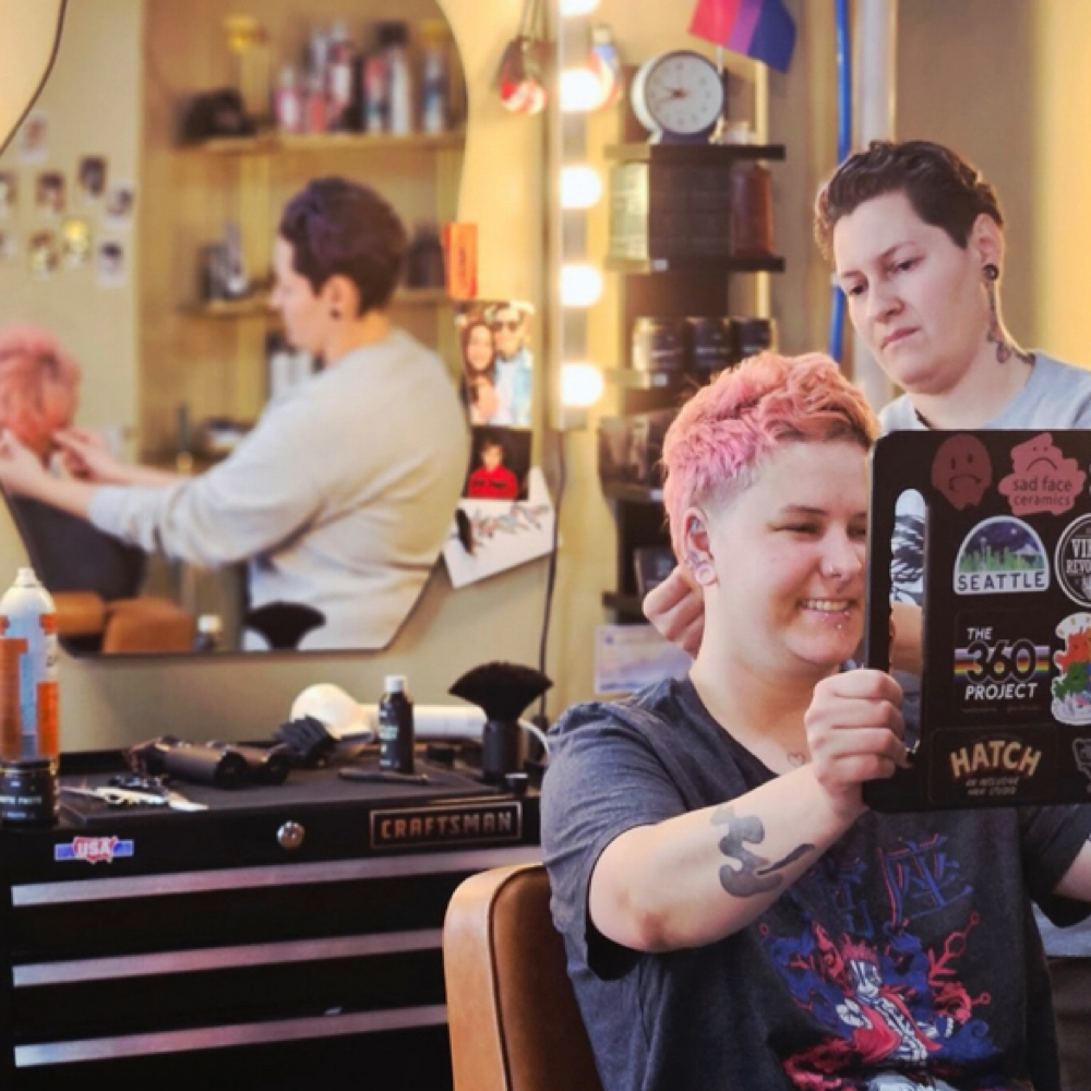 Transformation Cut at Leo The Barber in Seattle, WA