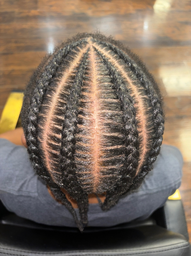 Men Stitch Braids