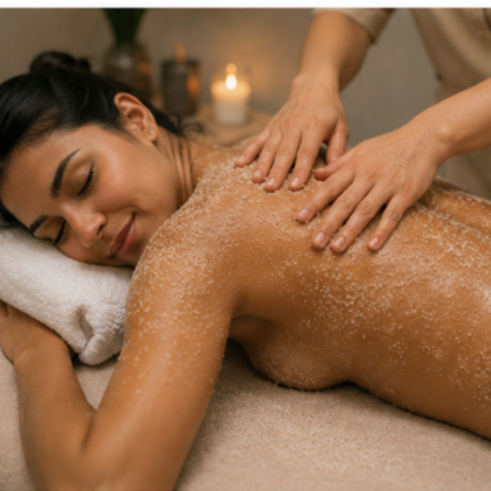 Scrubage (Scrub + Massage) at Dreams Spa in hesperia, CA