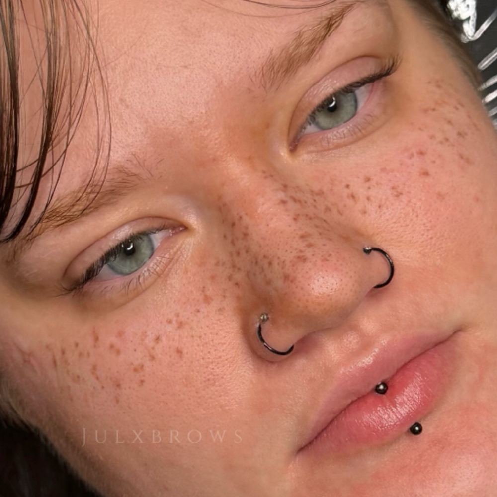 Permanent Freckles- Medium Coverage at Julxbrows in Rapid City, SD