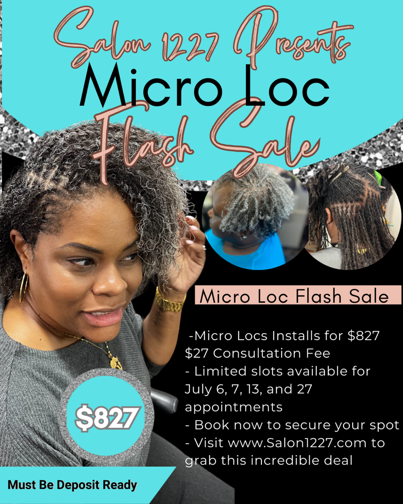 Flash Sale Micro Loc Consultation