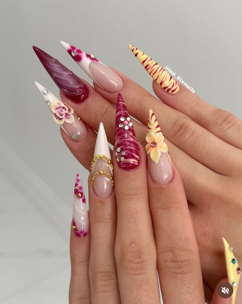 Advanced Nail Art (One Nail)