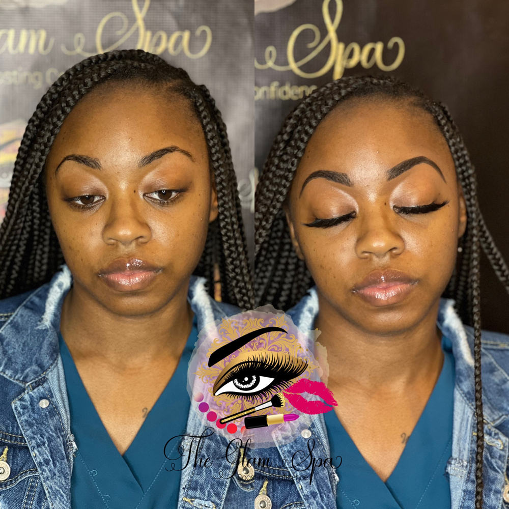 Brow Fill In W/ Lashes