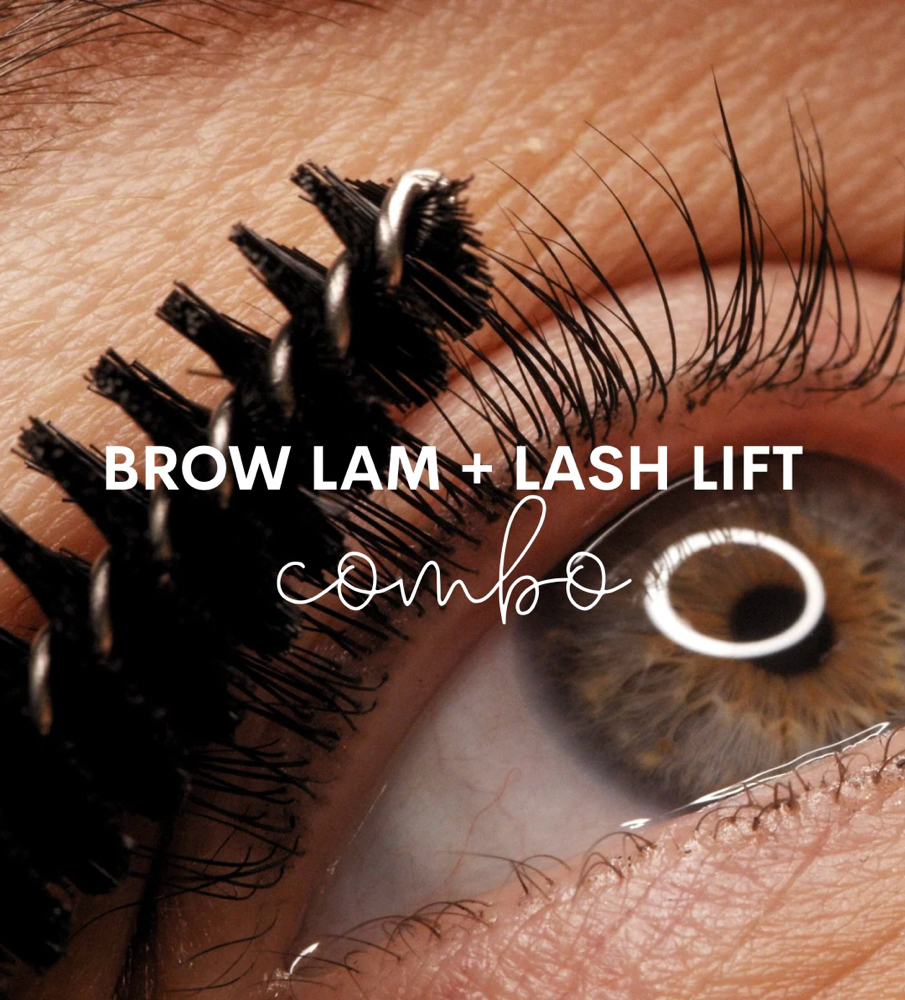 BROW LAM + LASH LIFT combo