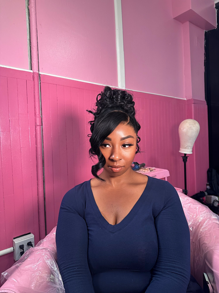 Double Frontal Updo