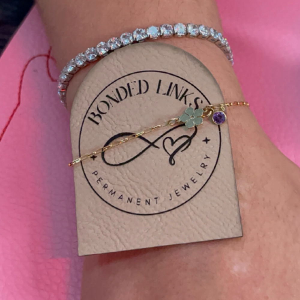 Permanent Jewelry at Chrissy’s Nail Studio in Bronx, NY