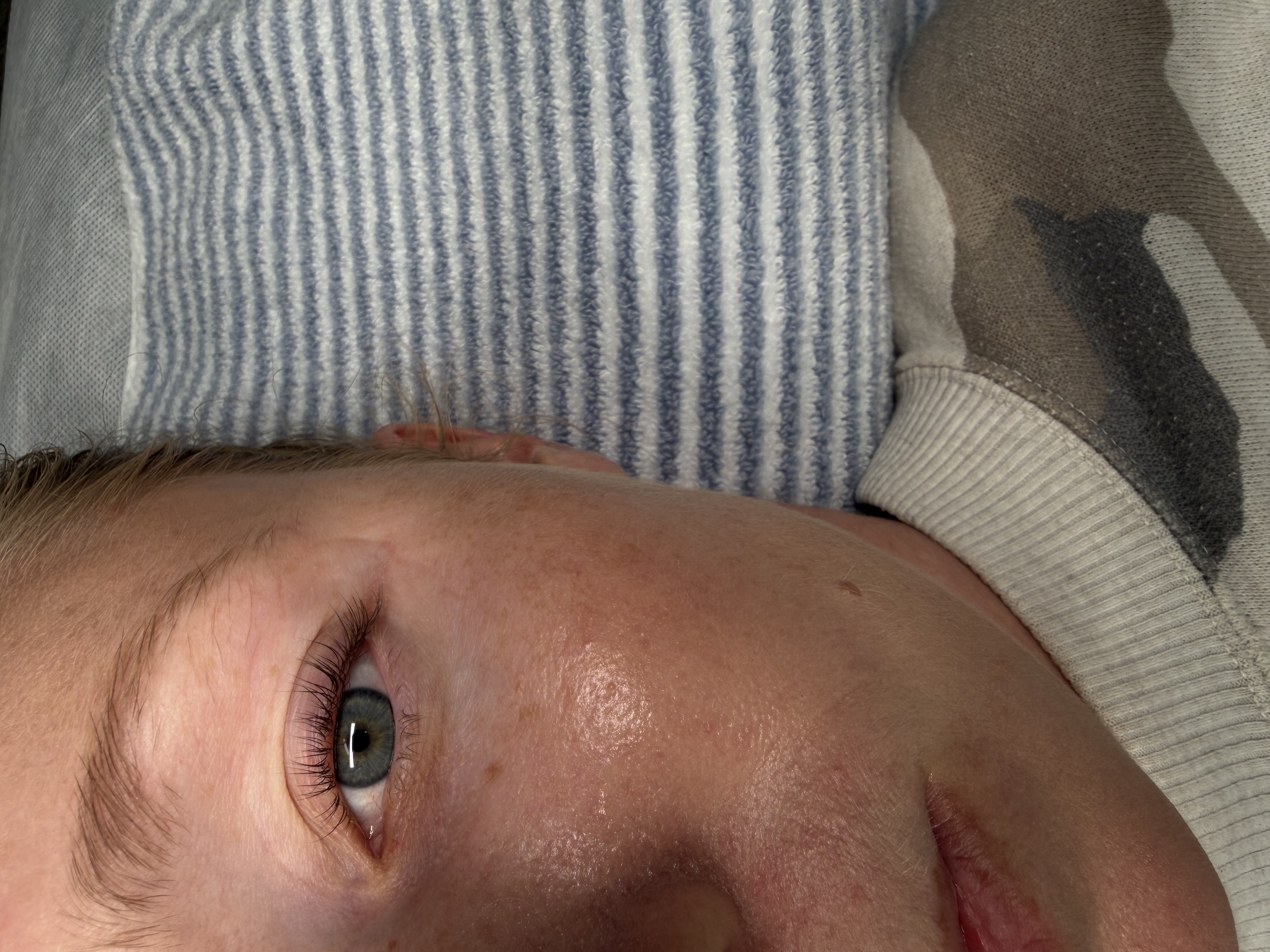 Eyelash lift and tint