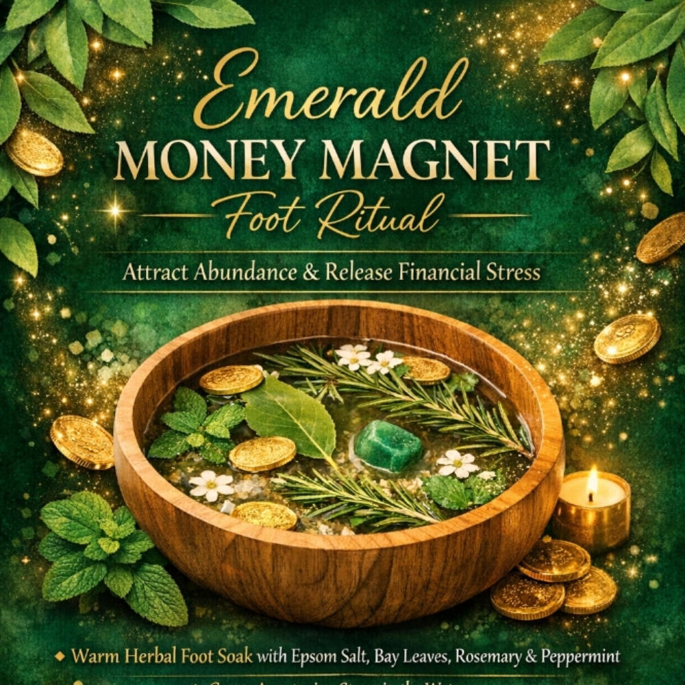 Money Magnet Foot Ritual at Ashes To Enlightenment in Manteca, CA
