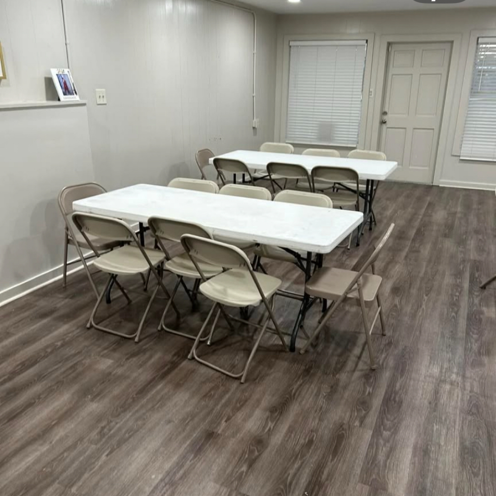 Tables & Chairs at CoCo’s Event Venue in Lafayette, LA