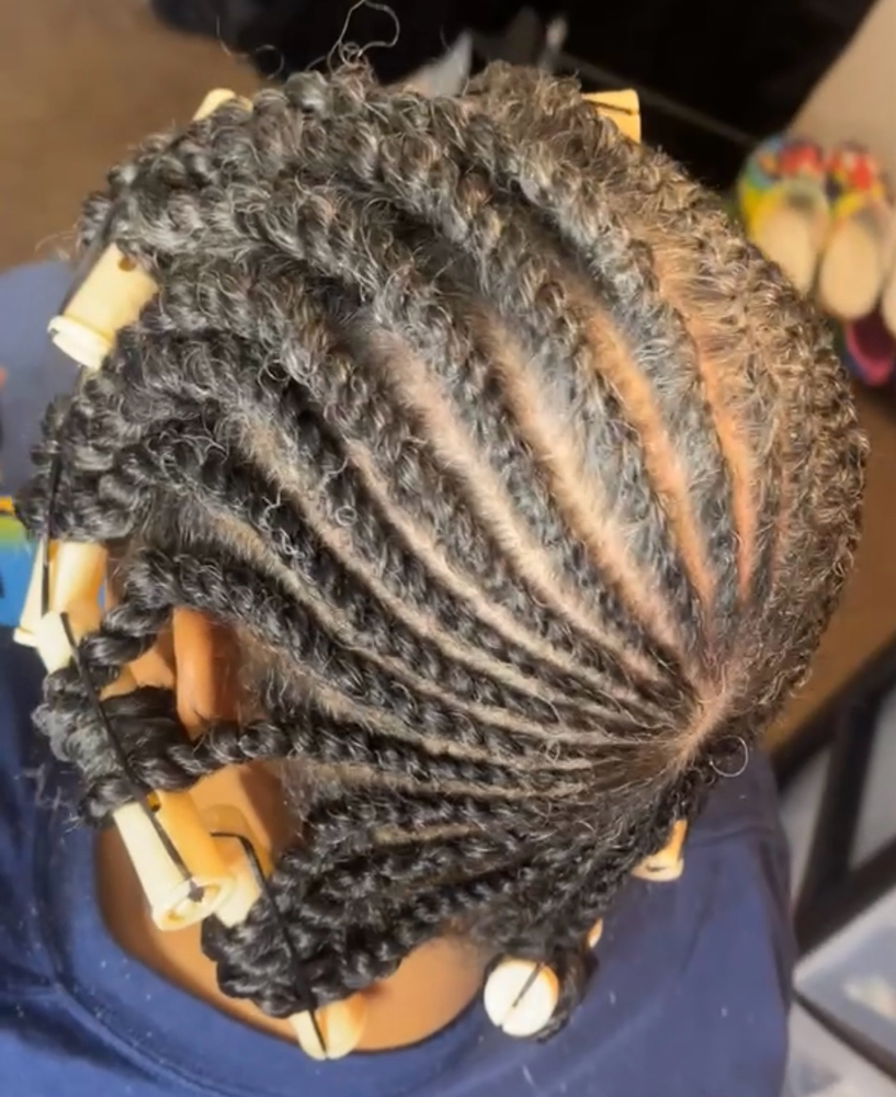Flat Twists at Loc’d In With Dej in Fayetteville, NC