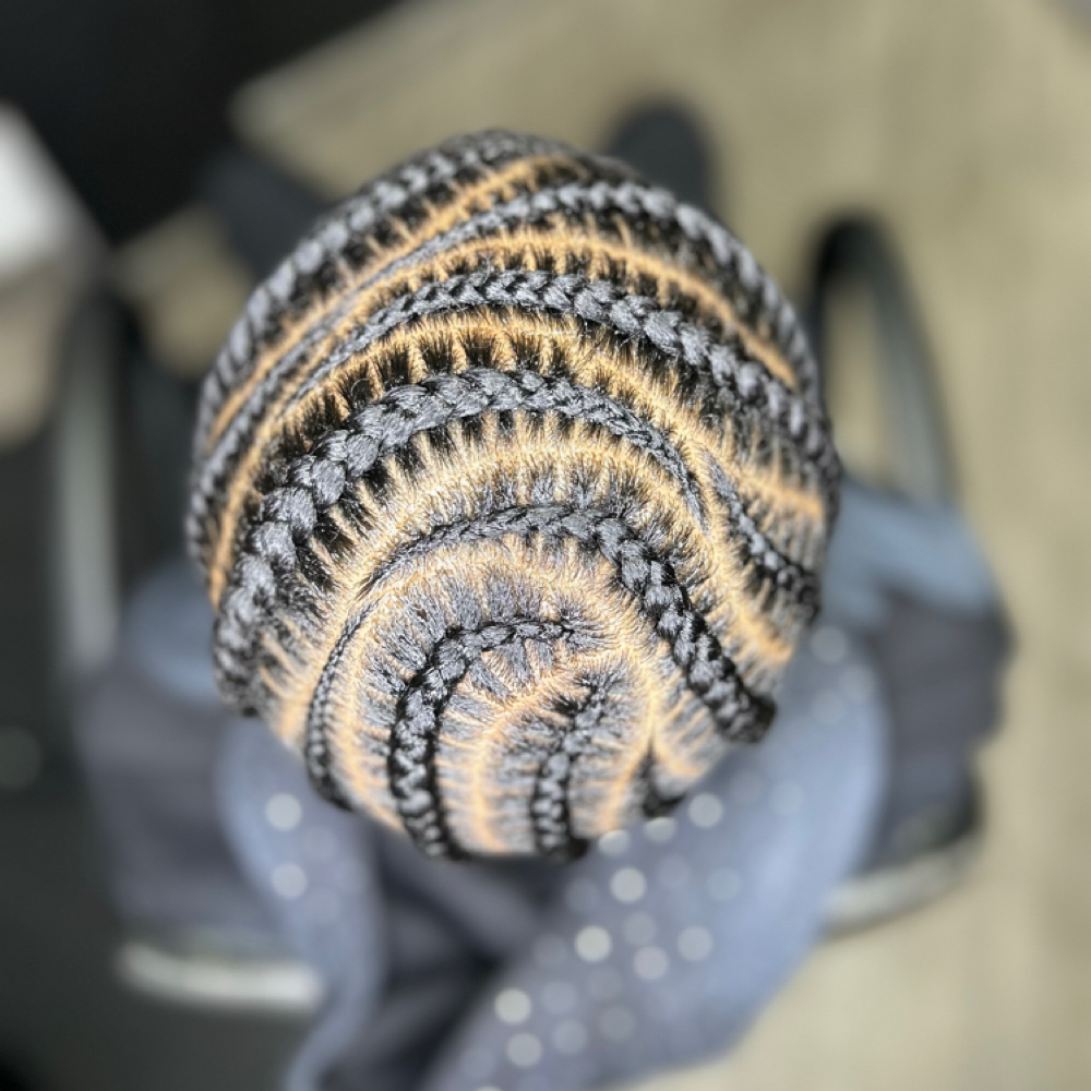 Men’s Stitch Braids at Thee 9 Studio in Randallstown, MD