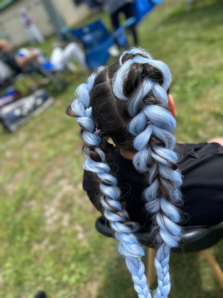 Feed In Dragon Braids