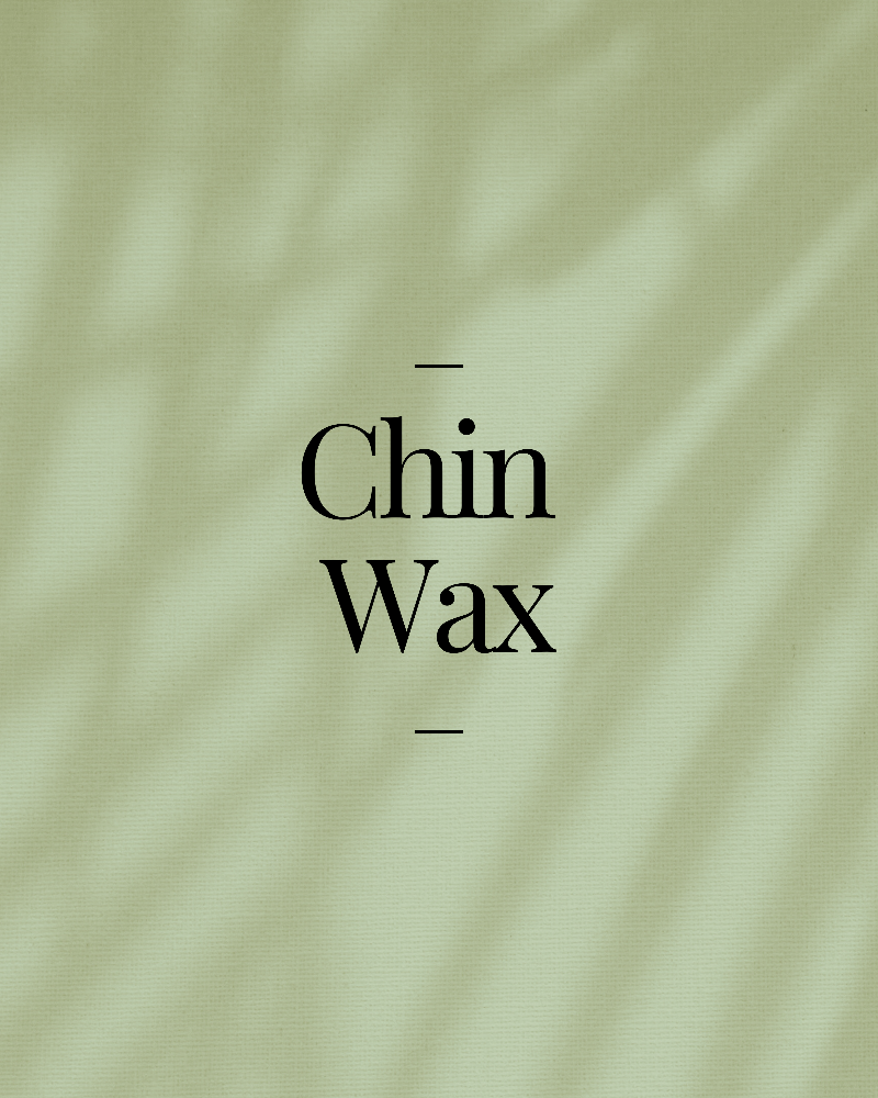Chin Wax at Mestiza Beauty Studio in Floresville, TX