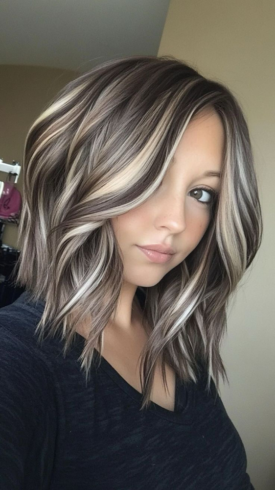 Highlight and/or Lowlight + haircut