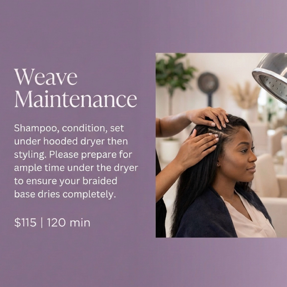 Weave Maintenance at Hair by J’Rena’ in Lawrenceville, GA