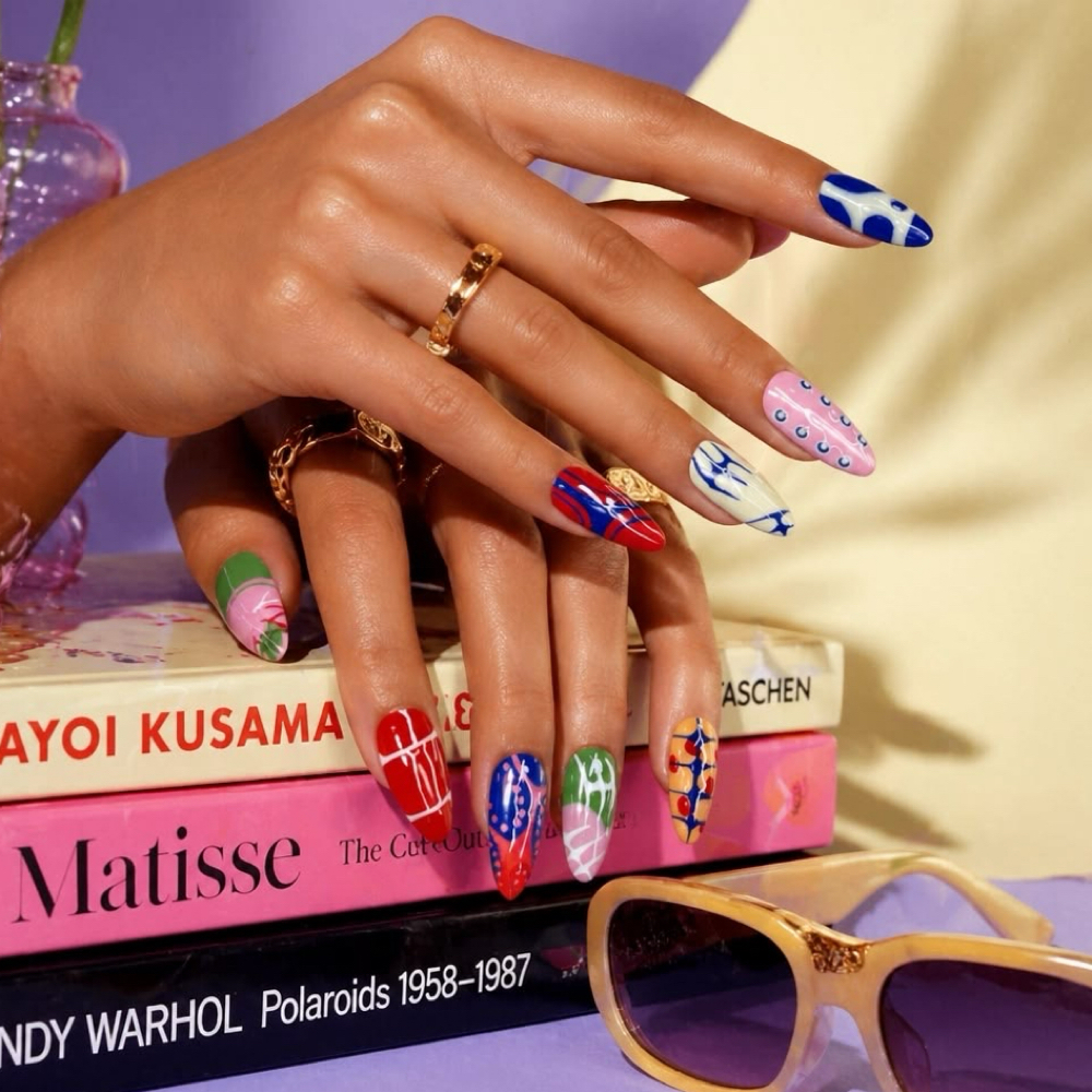 + Maximalist Freestyle Design at Pretty Nails Babe in Greenville, SC