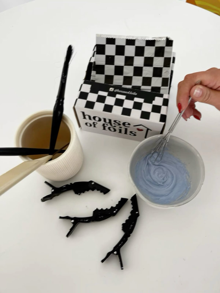 blonding / color consultation at T & S Studio in Rocklin, CA