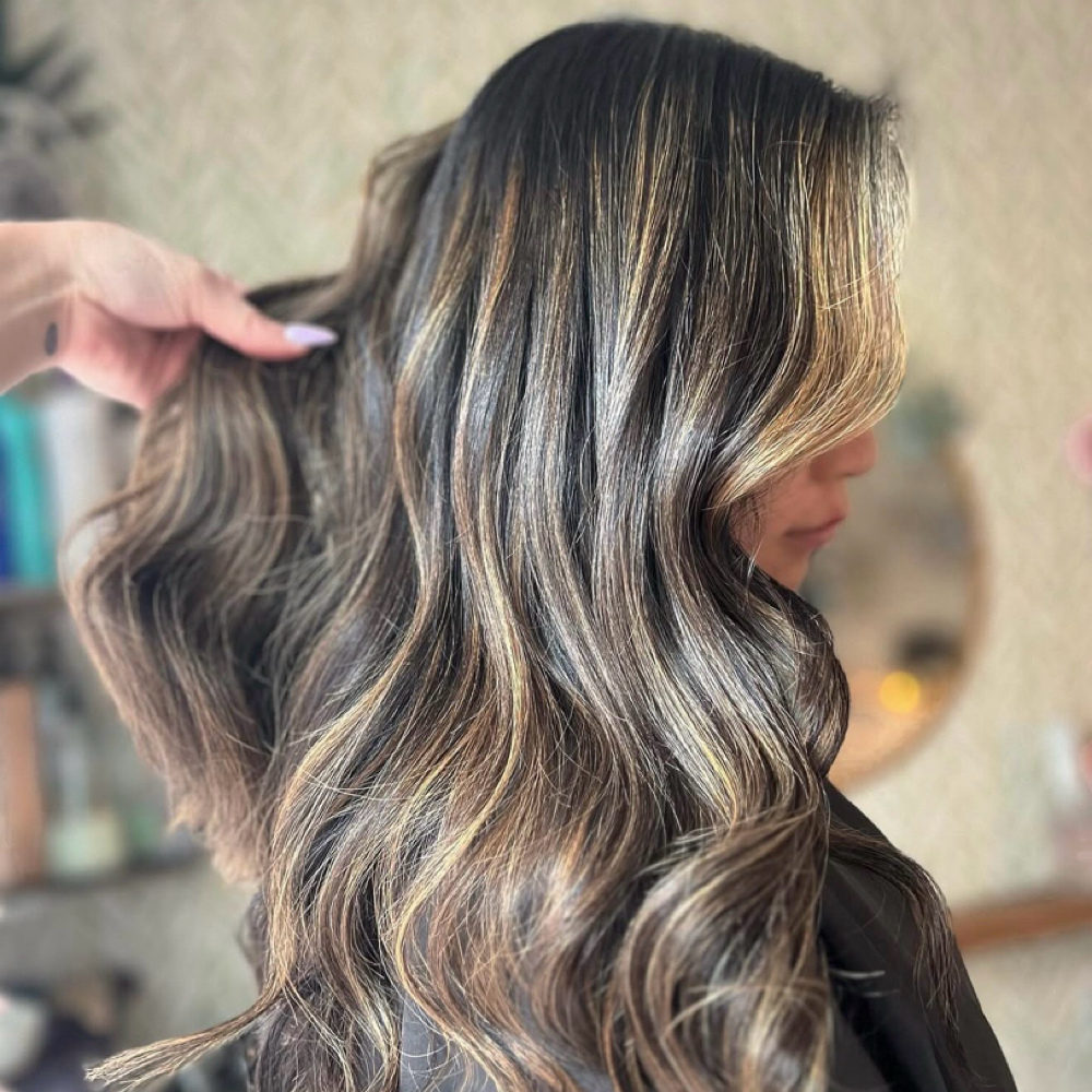 Balayage W/ Toner/Glaze at Lumi Salon Studio in Locust Grove, VA