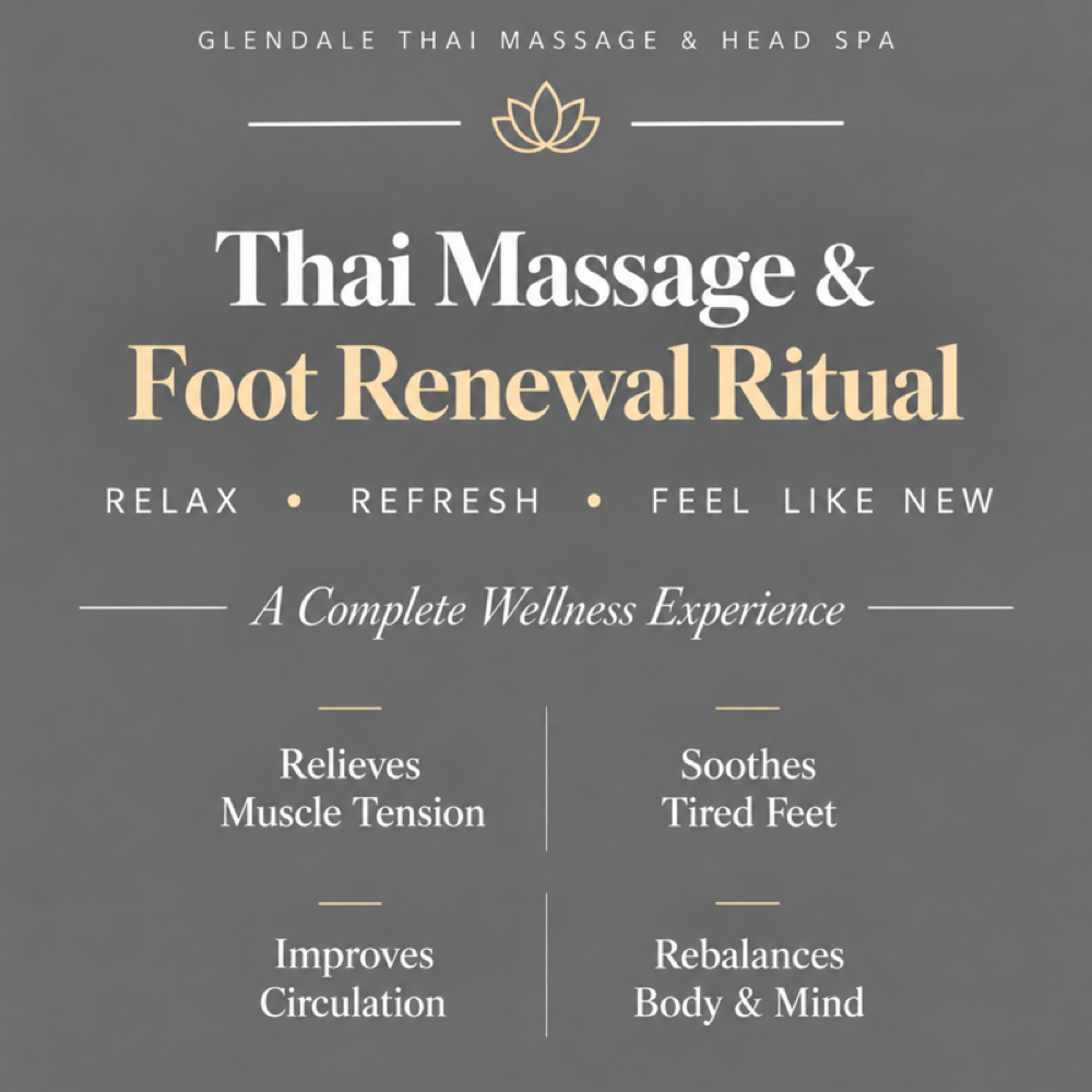 Thai Massage & Foot Renewal Ritual at Glendale Thai Massage & Head Spa in Glendale, AZ