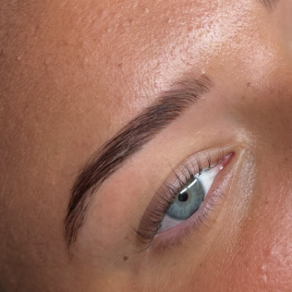 Brow lamination at Flawless Beauty in Saco, ME
